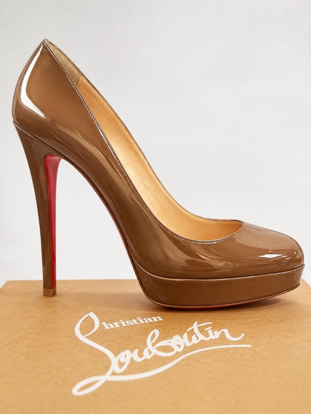 Christian Louboutin Bianca 140 Patent Pumps Size 36.5